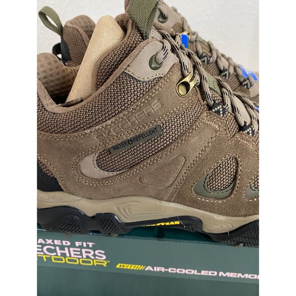 Skechers Mens 9.5 Xanner-Ridge Outdoor Hiking Boots Air-Cooled Memory Foam - Picture 9 of 11